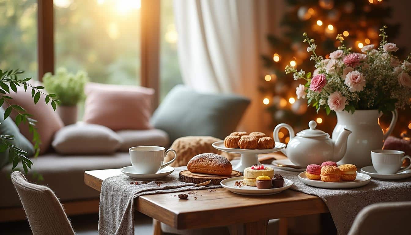 découvrez des idées gourmandes et des astuces déco pour transformer votre maison en un havre de douceur et de convivialité.